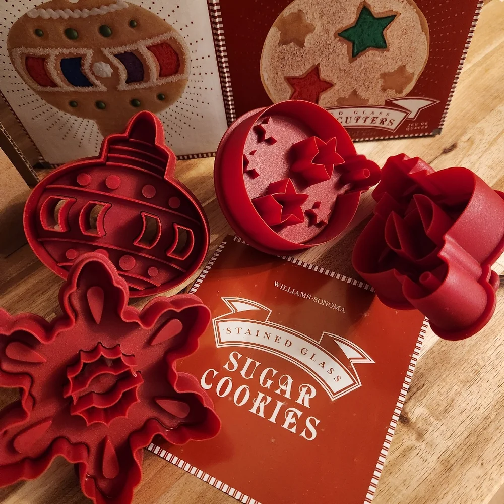 Williams Sonoma Stained Glass Cookie Cutters